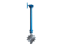 Extend the pole and mark Butterfly valve beautifully